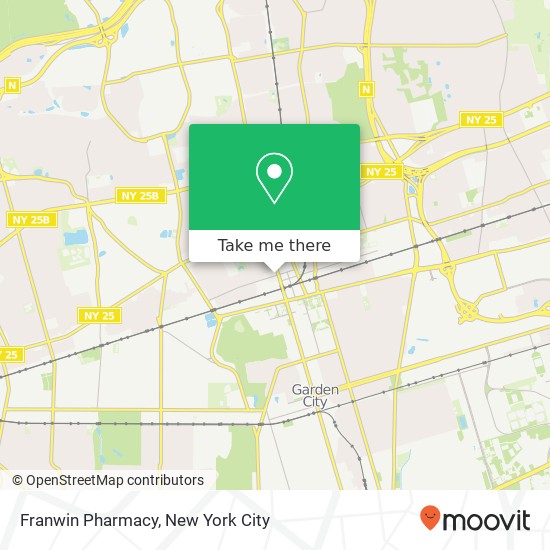 Franwin Pharmacy map