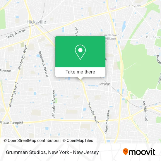 Grumman Studios map