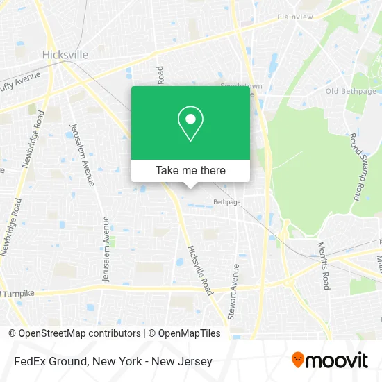 FedEx Ground map