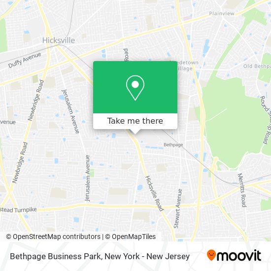 Mapa de Bethpage Business Park