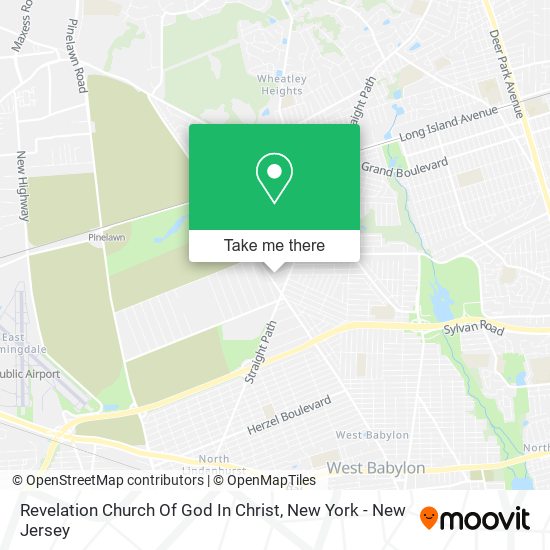 Mapa de Revelation Church Of God In Christ