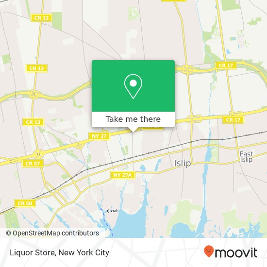 Liquor Store map