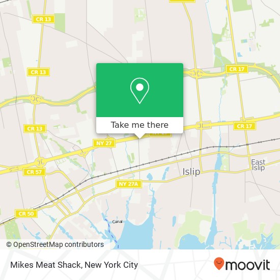 Mapa de Mikes Meat Shack