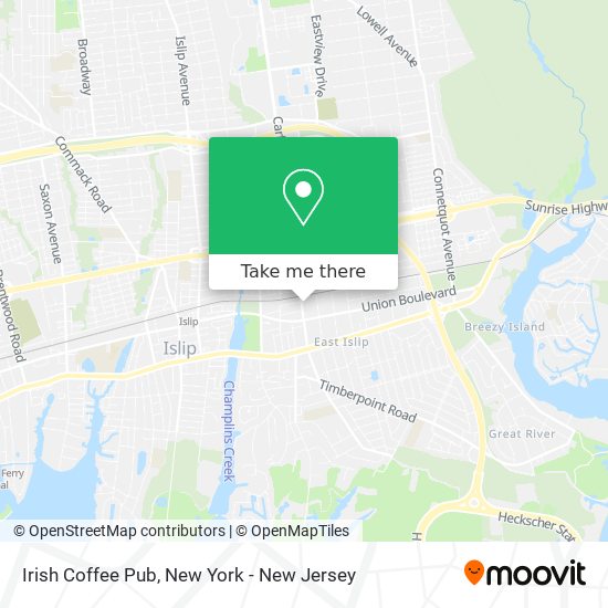 Irish Coffee Pub map