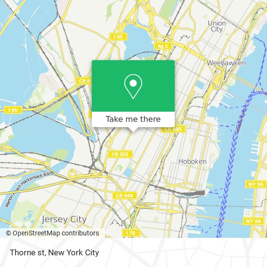 Mapa de Thorne st