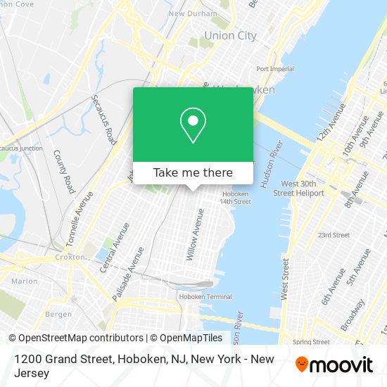 1200 Grand Street, Hoboken, NJ map