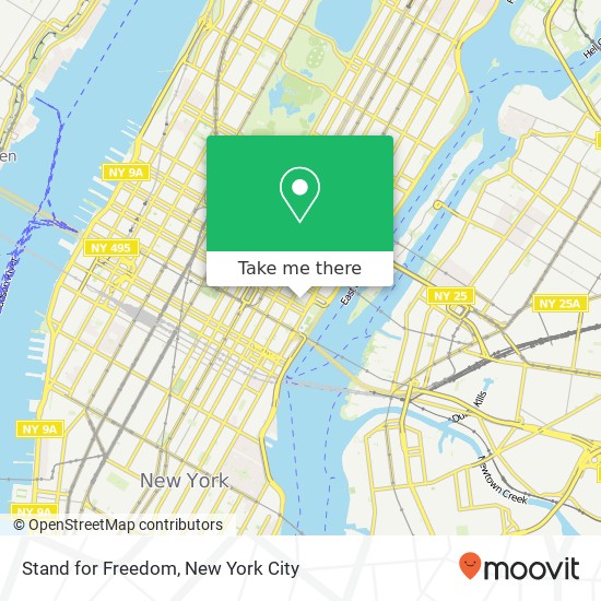Stand for Freedom map