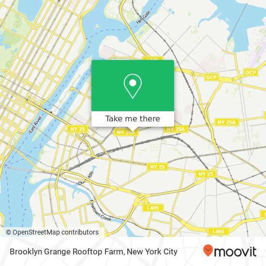 Brooklyn Grange Rooftop Farm map