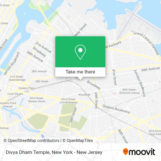 Divya Dham Temple map