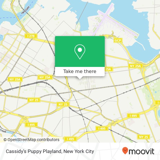 Mapa de Cassidy's Puppy Playland