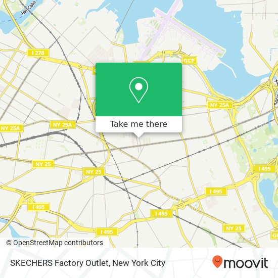 SKECHERS Factory Outlet map