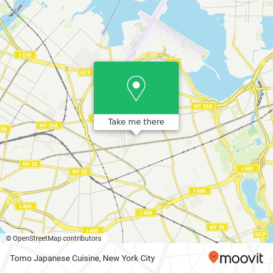 Tomo Japanese Cuisine map