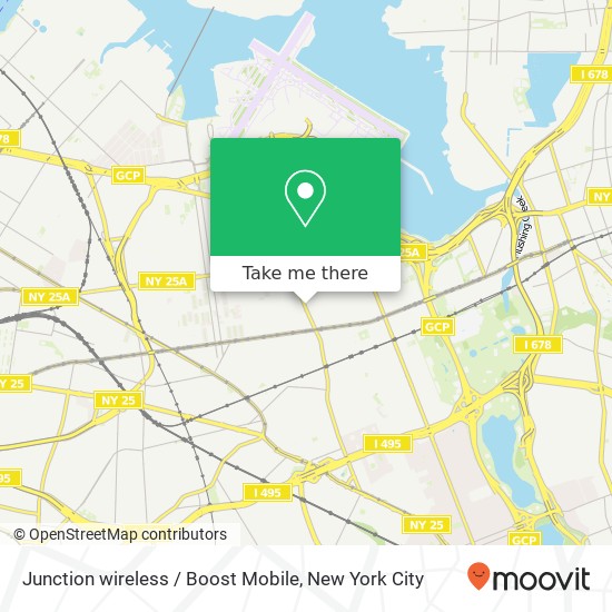 Junction wireless / Boost Mobile map