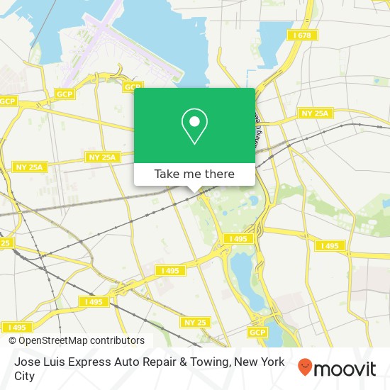 Mapa de Jose Luis Express Auto Repair & Towing