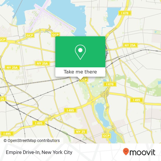 Mapa de Empire Drive-In