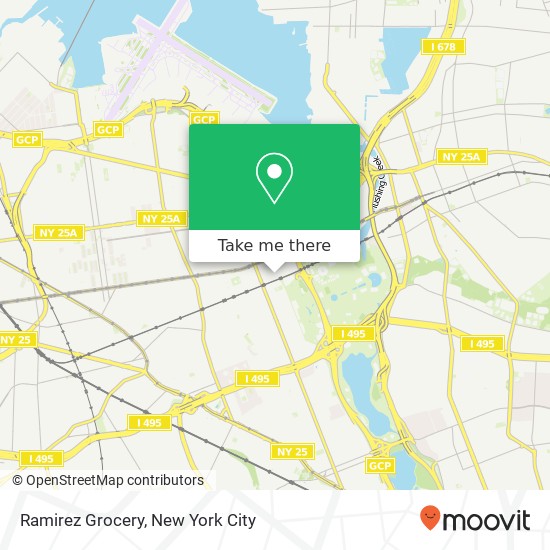 Mapa de Ramirez Grocery