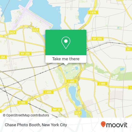 Chase Photo Booth map