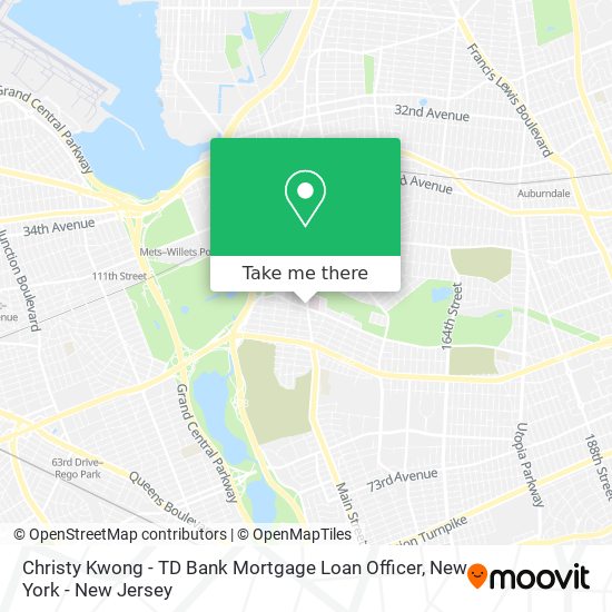 Christy Kwong - TD Bank Mortgage Loan Officer map