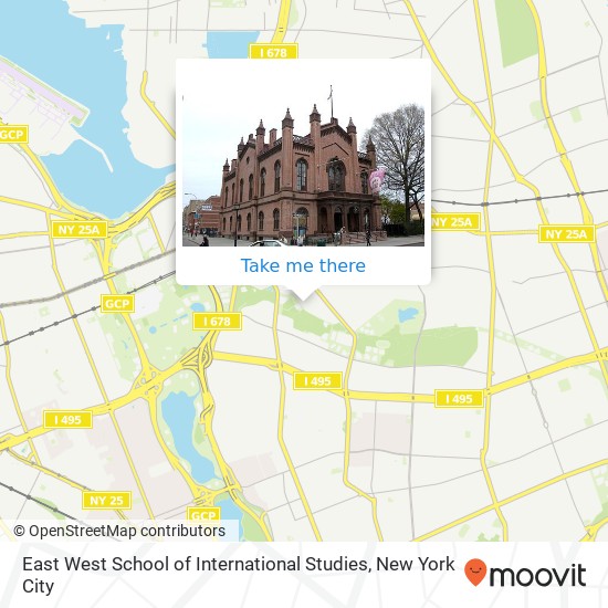 East West School of International Studies map