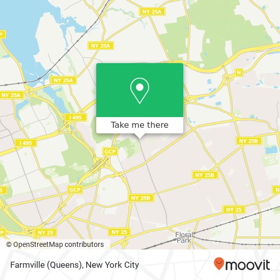 Mapa de Farmville (Queens)