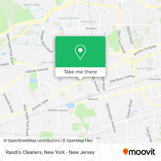 Randi's Cleaners map