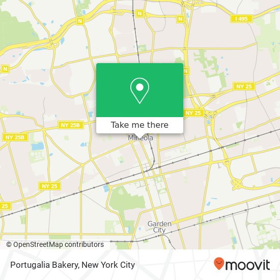 Mapa de Portugalia Bakery