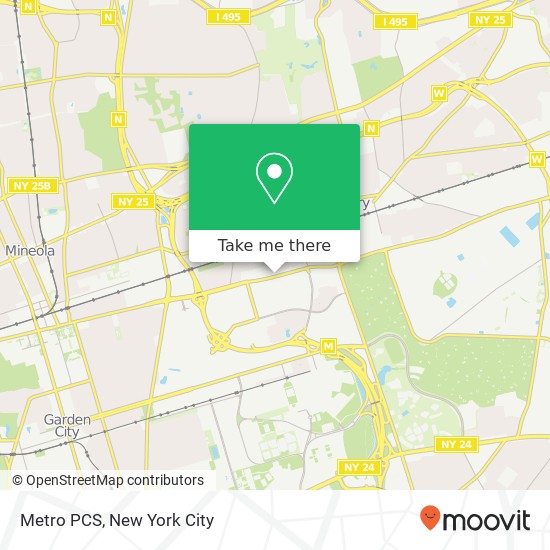 Metro PCS map