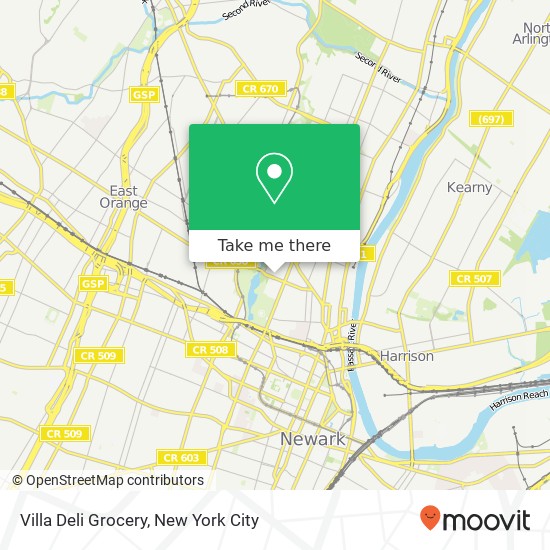 Villa Deli Grocery map