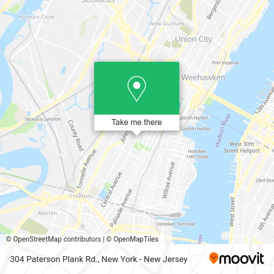 304 Paterson Plank Rd. map