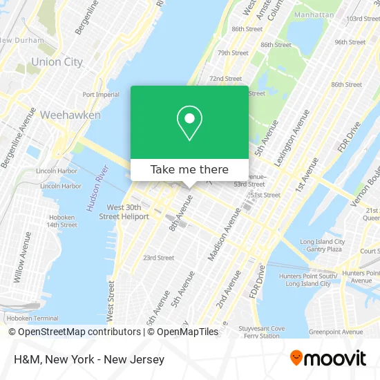 H&M map
