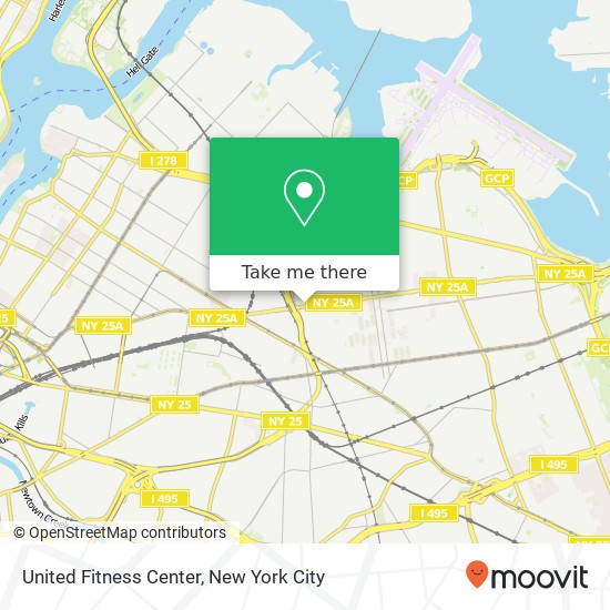 Mapa de United Fitness Center