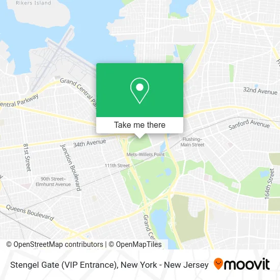 Stengel Gate (VIP Entrance) map