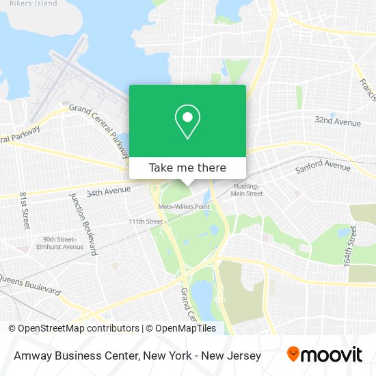 Amway Business Center map