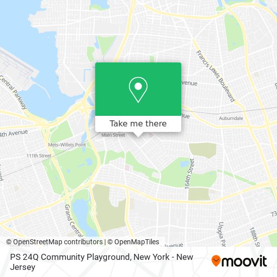 PS 24Q Community Playground map