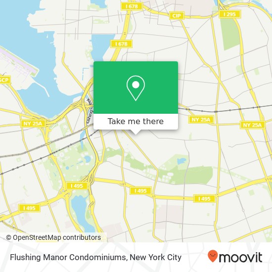 Mapa de Flushing Manor Condominiums