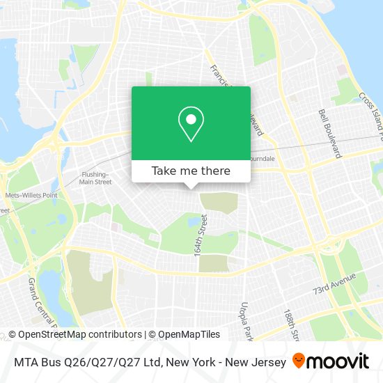 Mapa de MTA Bus Q26/Q27/Q27 Ltd