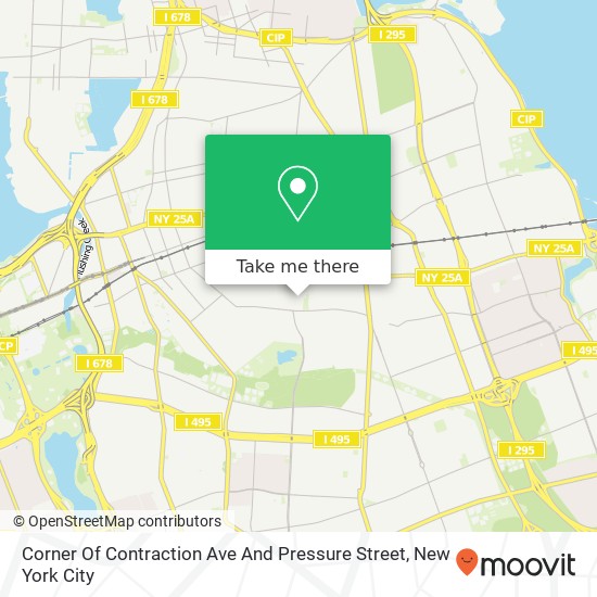 Mapa de Corner Of Contraction Ave And Pressure Street