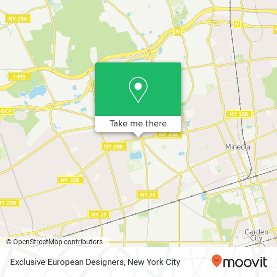 Mapa de Exclusive European Designers