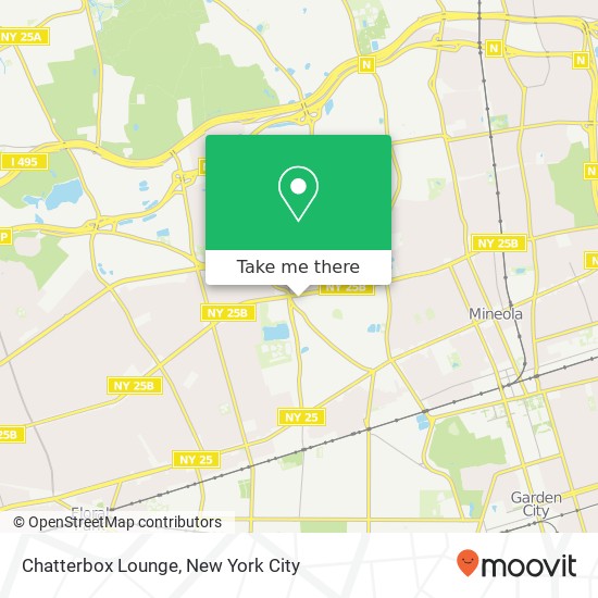 Chatterbox Lounge map