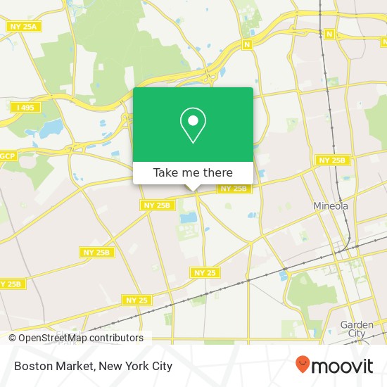 Boston Market map