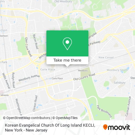 Mapa de Korean Evangelical Church Of Long Island KECLI