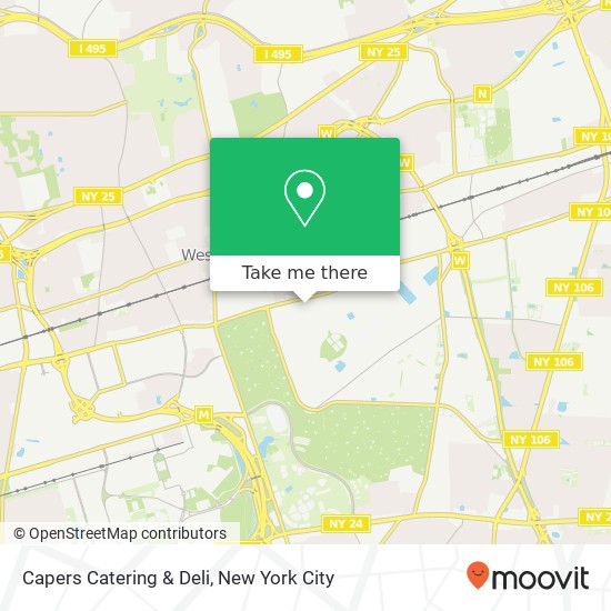 Mapa de Capers Catering & Deli