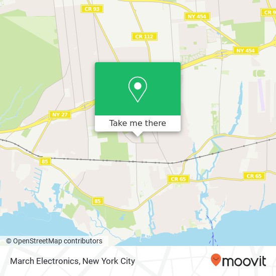 March Electronics map