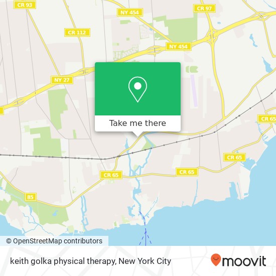 keith golka physical therapy map