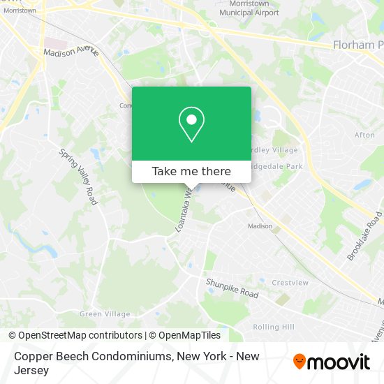 Copper Beech Condominiums map