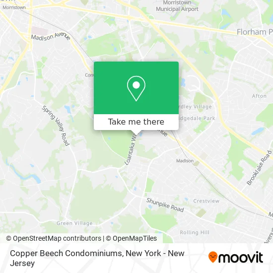 Copper Beech Condominiums map