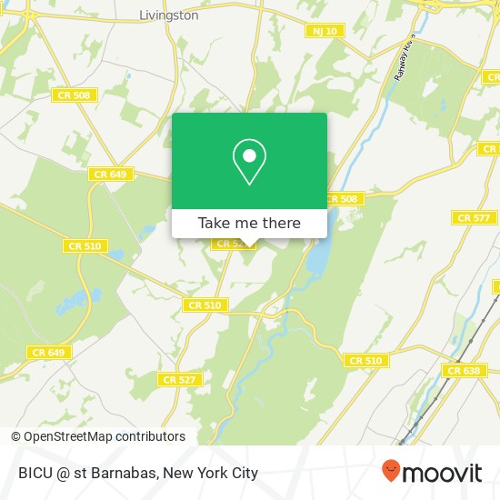 BICU @ st Barnabas map