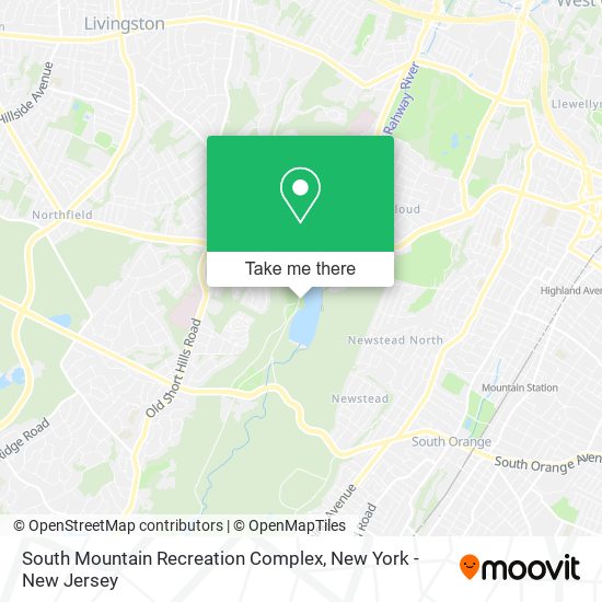 South Mountain Recreation Complex map