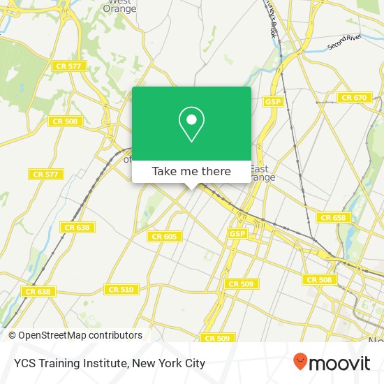 Mapa de YCS Training Institute