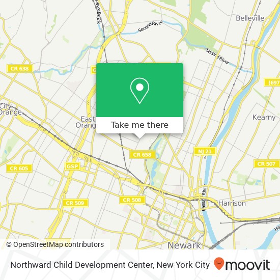 Mapa de Northward Child Development Center